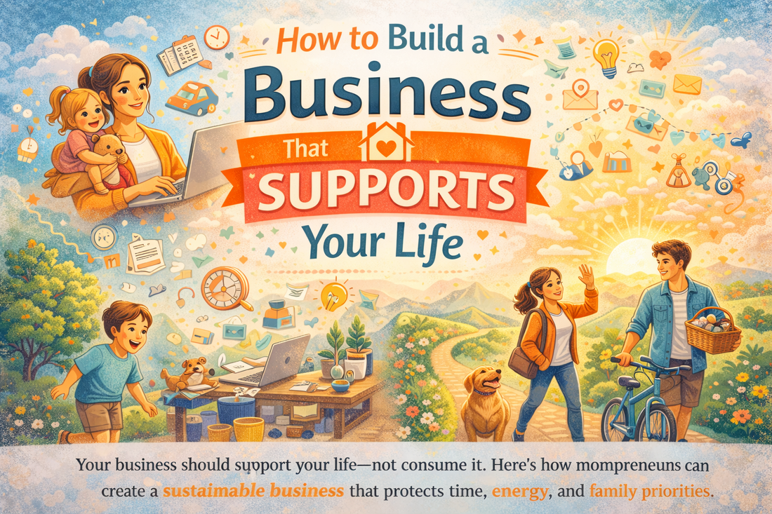 How to Build a Business That Supports Your Life (Not the Other Way Around)