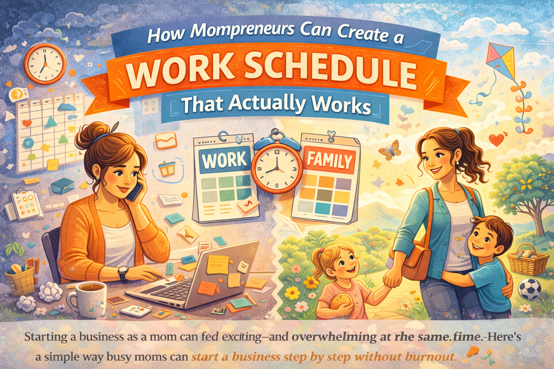 How Mompreneurs Can Create a Work Schedule That Actually Works