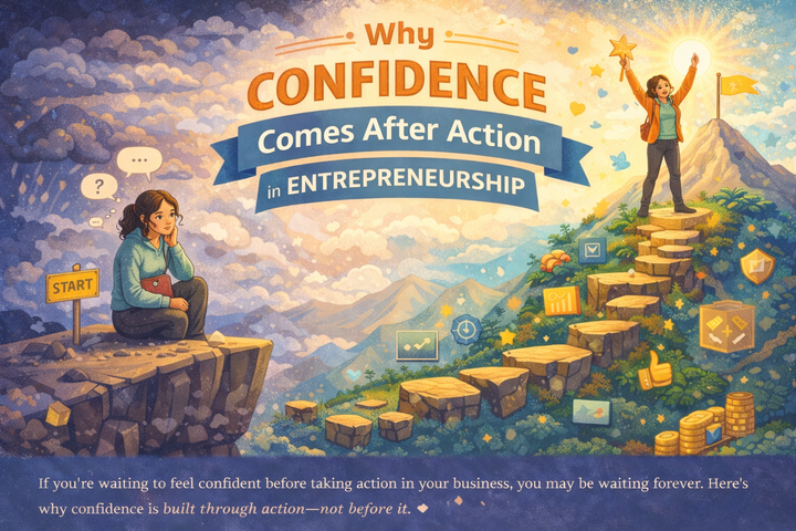 Why Confidence Comes After Action in Entrepreneurship